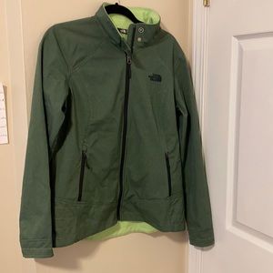 Women’s The North Face Jacket Green in Large